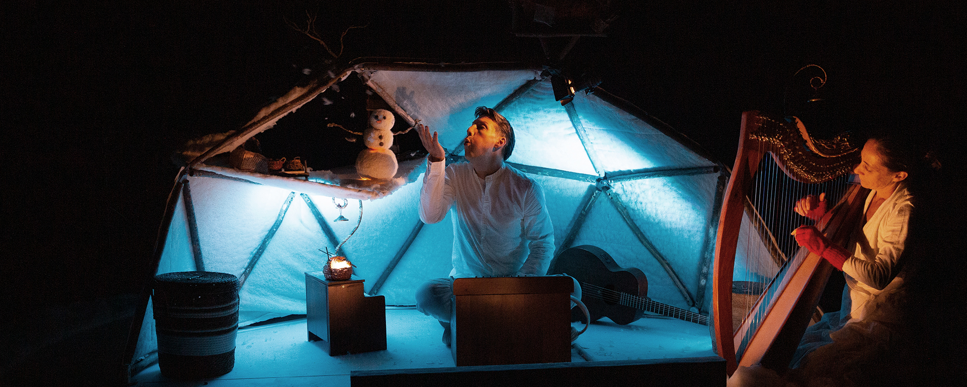 Spectacle marionnettes pour l'hiver Souffle de neige
