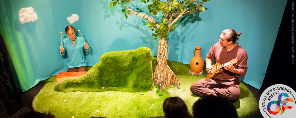 Spectacle petite enfance musique et marionnettes