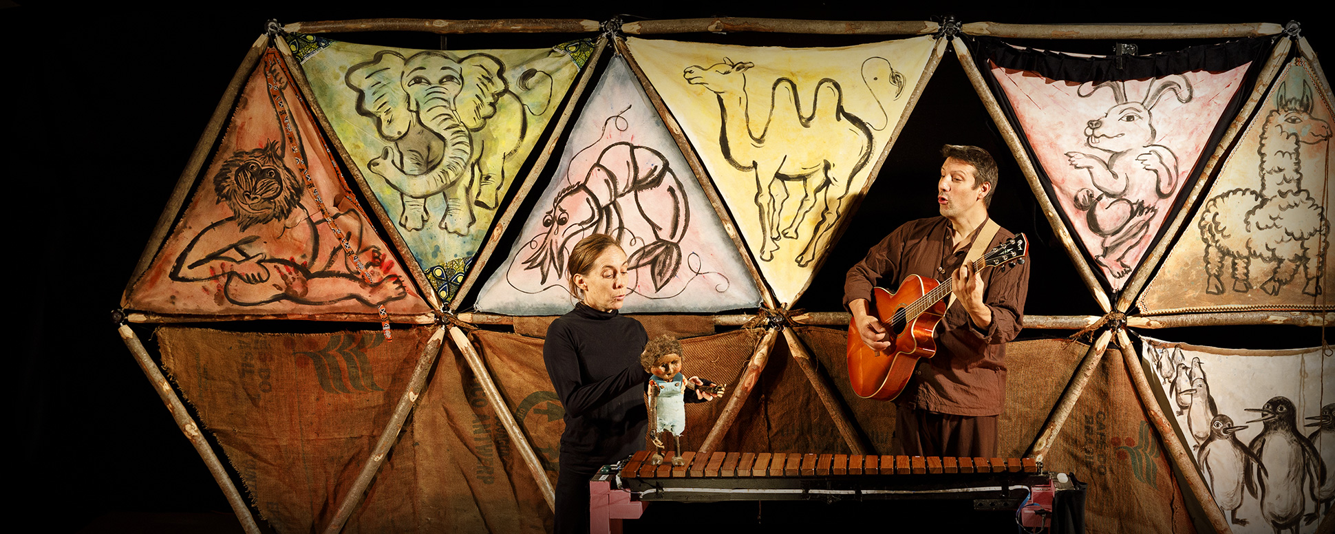 Spectacle musique et marionnettes jeune public